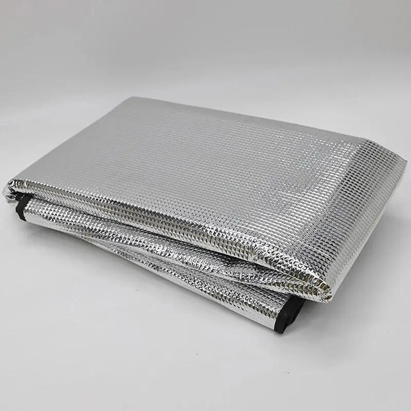 Premium Quality Heavy Duty Waterproof AC Outer Cover for 1 Ton, 1.5 Ton & 2 Ton Split AC | Aluminum Foil Sunproof Dustproof Heatproof Rainproof Outdoor Unit Protector Cover with Adjustable Straps | Durable AC Compressor Protection Cover
